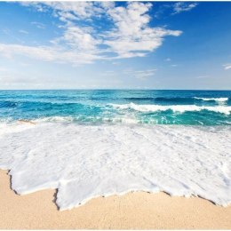 Fototapeta - Bałwany morskie na plaży
