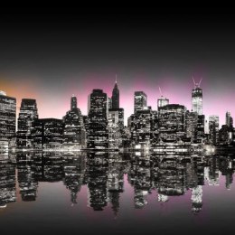 Fototapeta - Colorful glow over NYC