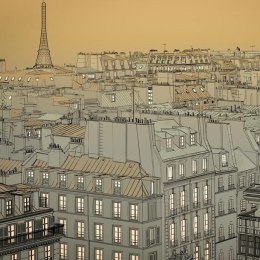 Fototapeta - Dobranoc Paryżu