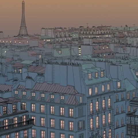 Fototapeta - Dobry wieczór Paryżu