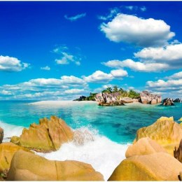 Fototapeta - Egzotyczna wyspa, skały