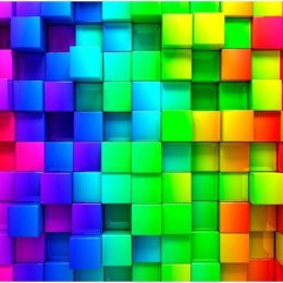 Fototapeta - Kolorowe sześciany