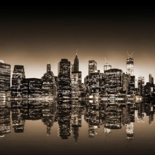Fototapeta - Nowy Jork - sepia