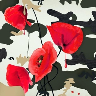 Fototapeta - The flowers of war