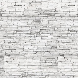 Fototapeta - Białe cegły, ściana, mur