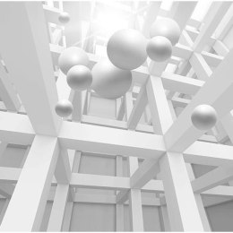 Fototapeta - Białe konstrukcje 3D