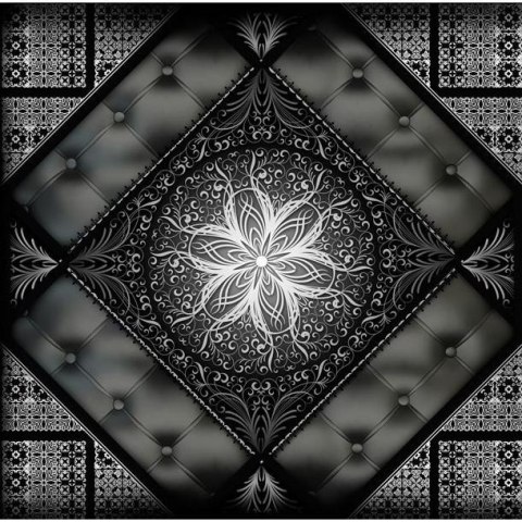 Fototapeta - Czarna mozaika, Ciemna