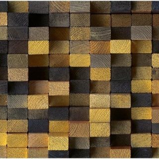 Fototapeta - Drewniane kostki