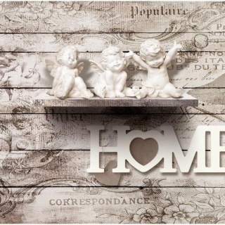 Fototapeta - Home, Aniołki Vintage