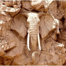 Fototapeta - Kamienny słoń, Skała 3D