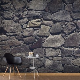 Fototapeta - Ciemny Kamienny Mur