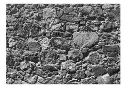 Fototapeta samoprzylepna - Ciemny Kamień Mur