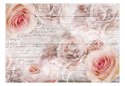 Fototapeta - Różowe Kwiaty Vintage