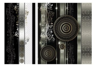Fototapeta samoprzylepna - Czarna Mozaika