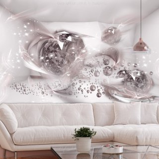 Fototapeta samoprzylepna - Fiolet, Kule 3D