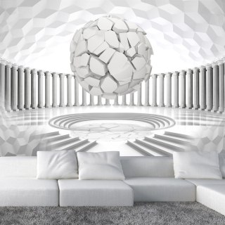 Fototapeta samoprzylepna - 3D Biała Kula