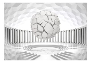 Fototapeta samoprzylepna - 3D Biała Kula