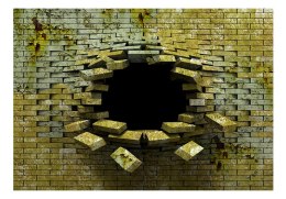 Fototapeta samoprzylepna - Dziura w murze