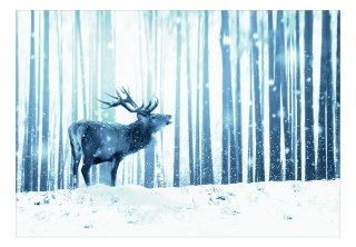 Fototapeta samoprzylepna - Jeleń, Błękit