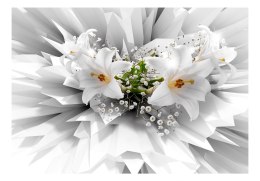 Fototapeta samoprzylepna - Białe Lilie 3D