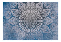 FOTOTAPETA SAMOPRZYLEPNA 3D NA ŚCIANĘ 196x140 Pajęczyna (niebieski)