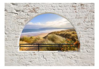 Fototapeta samoprzylepna - Jasna Plaża, Okno