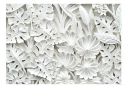 Fototapeta samoprzylepna - Alabastrowy ogród z białymi kwiatami