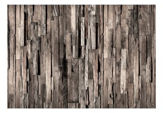 Fototapeta samoprzylepna - Szare Drewno 3D