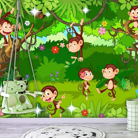 Fototapeta samoprzylepna - Małpki dla dzieci