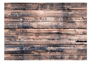 Fototapeta samoprzylepna - Przypalane deski