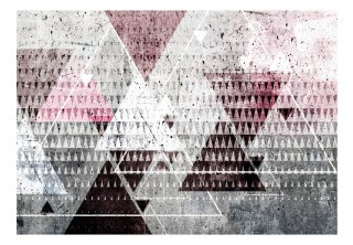 Fototapeta samoprzylepna - Trójkąty i Beton