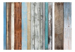 Fototapeta samoprzylepna - Niebieskie Deski