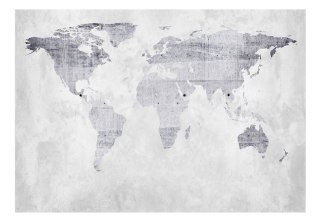 Fototapeta samoprzylepna - Betonowa mapa