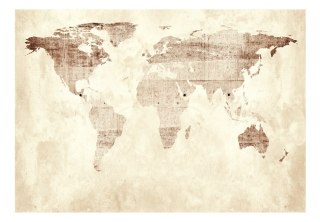 Fototapeta samoprzylepna - Papierowa Mapa 3D