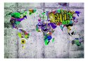 Fototapeta samoprzylepna - Mapa Graffiti