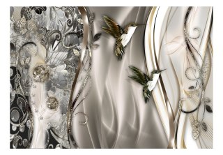Fototapeta samoprzylepna - Złote Kolibry