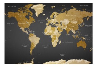 Fototapeta samoprzylepna - Ciemna Mapa