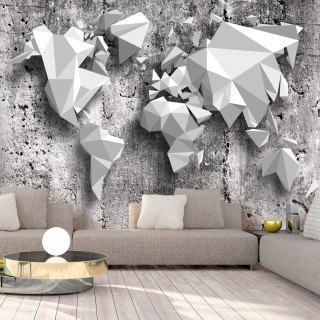 Fototapeta samoprzylepna - Beton, Mapa 3D