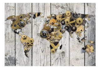 Fototapeta samoprzylepna - Industrialna Mapa