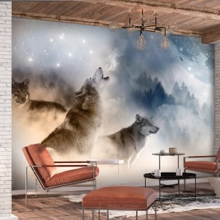 Fototapeta samoprzylepna - Wilki we mgle