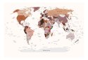 Fototapeta - Polityczna mapa świata