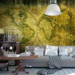 Fototapeta - Żeglarska mapa świata