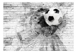 Fototapeta samoprzylepna - Dynamika futbolu
