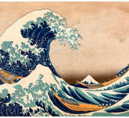 Fototapeta - Hokusai - Wielka Fala
