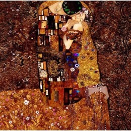 Fototapeta - Klimt - Pocałunek