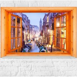 Fototapeta - Okno na Wenecję, Miasto