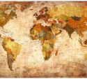 Fototapeta - Stara mapa świata