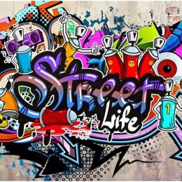 Fototapeta - Street Life, Graffiti
