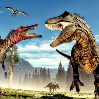 Fototapeta - Dinozaury, Tyranozaur