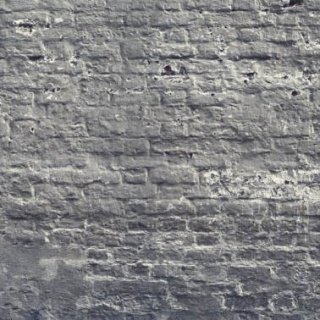 Fototapeta - Stary Ceglany Mur, Szary